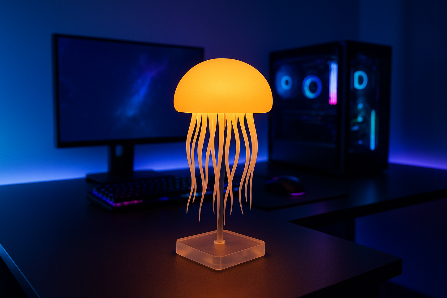 Lampe meduse volante-Aqualys